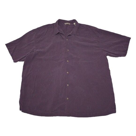 Tommy Bahama Men's 2XL Shirt Martini Embroidery Designated Driver‎ Button Up
